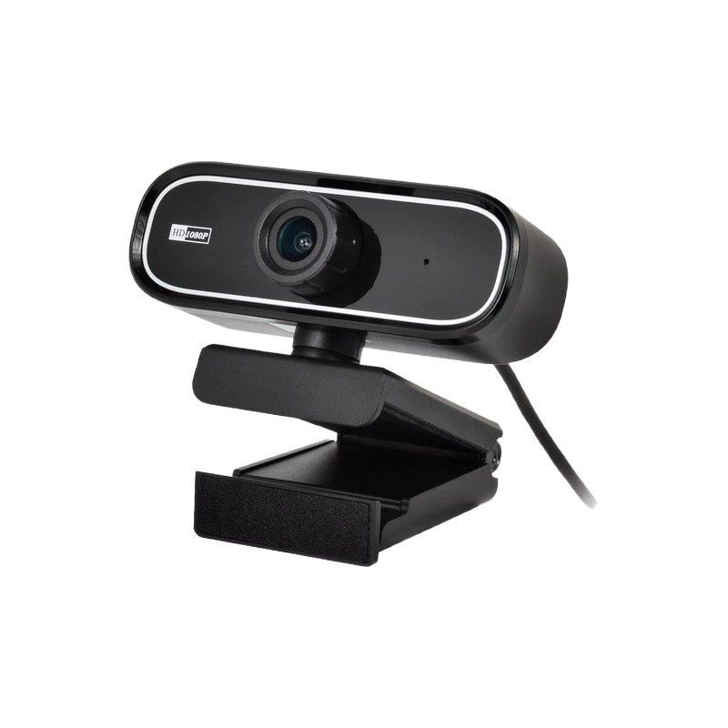 1080P HD Webcam with Microphone, USB Computer Camera for PC & Mac, Live Streaming, Video Calling, Conferencing