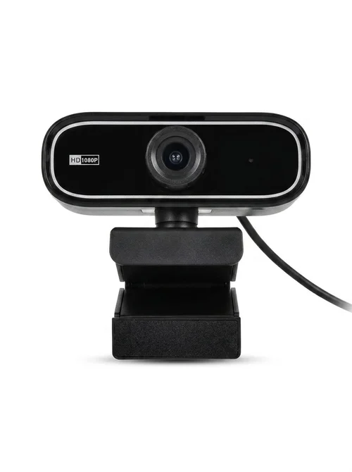 1080P HD Webcam with Microphone, USB Computer Camera for PC & Mac, Live Streaming, Video Calling, Conferencing