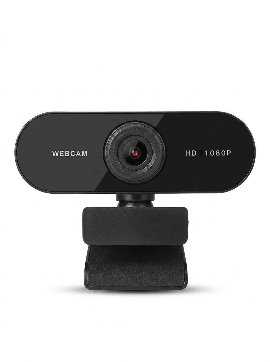 1080P/2K HD USB Webcam with Built-in Mic, Plug and Play Computer Camera for PC, Laptop, Streaming, Gaming, Calling