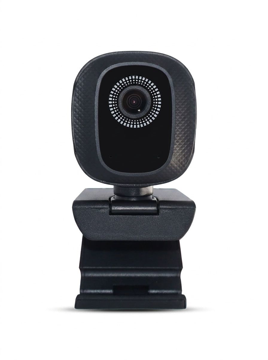4K Full HD Webcam with Noise-Cancelling Mic & Wide Angle Lens, USB Computer Camera for Streaming, Video Conferencing