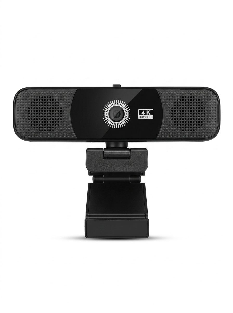 4K Ultra HD Webcam for Streaming & Online Learning, 1080P/2K/4K Computer Camera for PC Laptop, Video Calls