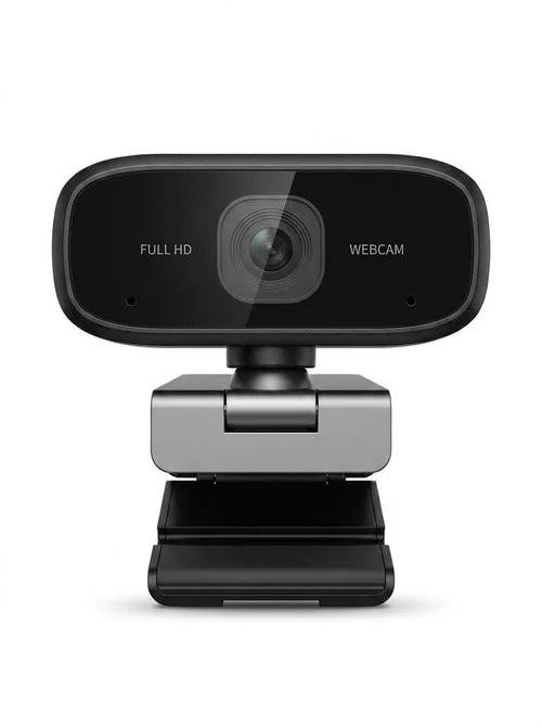 Full HD 1080P Webcam with Built-in Microphone, USB Computer Camera for Streaming, Video Calls, Content Creation