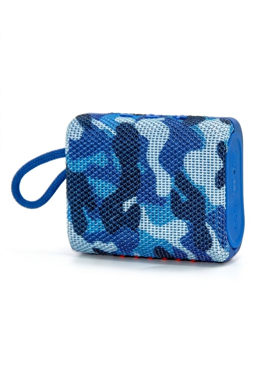 Portable Bluetooth Speaker with Deep Bass, 5W Clear Audio, IPX7 Waterproof, 12-Hour Playtime, 10m Wireless Range, Compact Outdoor Speaker with Strap