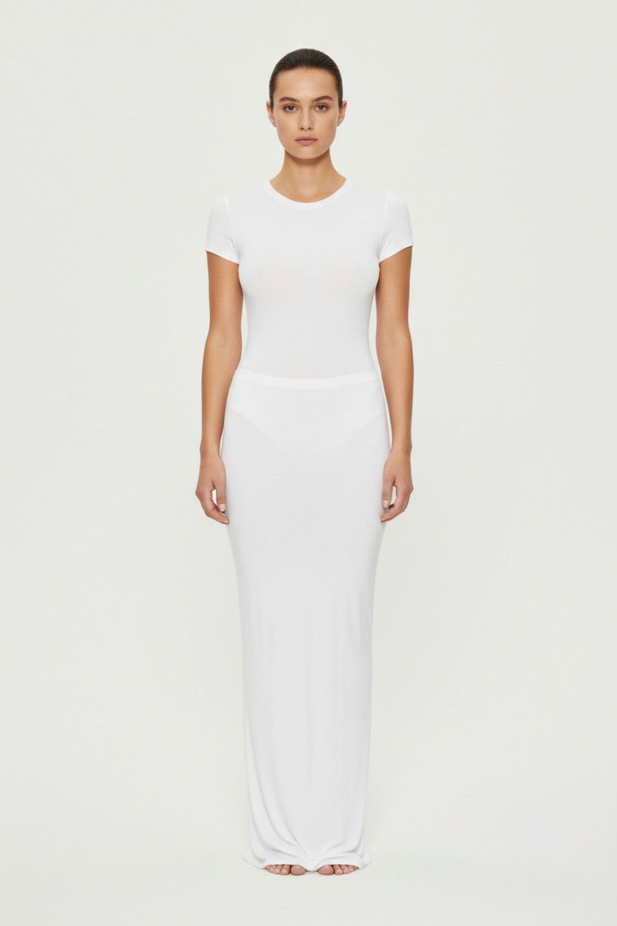 Mono de trabajo de fibra de poliéster (poliéster) de seda de leche de alta calidad negro L SZE-00029