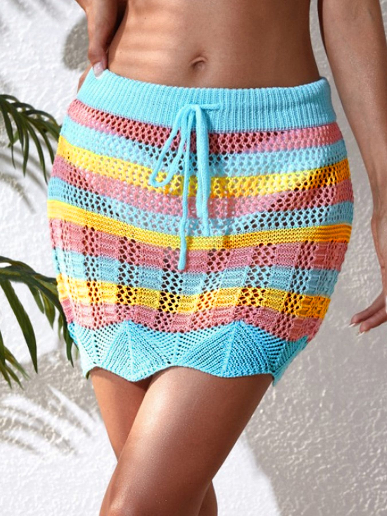 Women's Bandage Mini Dress Cutout Summer Beach Vacation