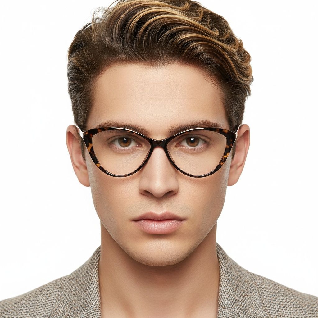 Butterfly Tortoiseshell TR90 Glasses #BS0423-0090