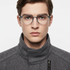 Oval Blue TR90 Glasses #BS0423-0029