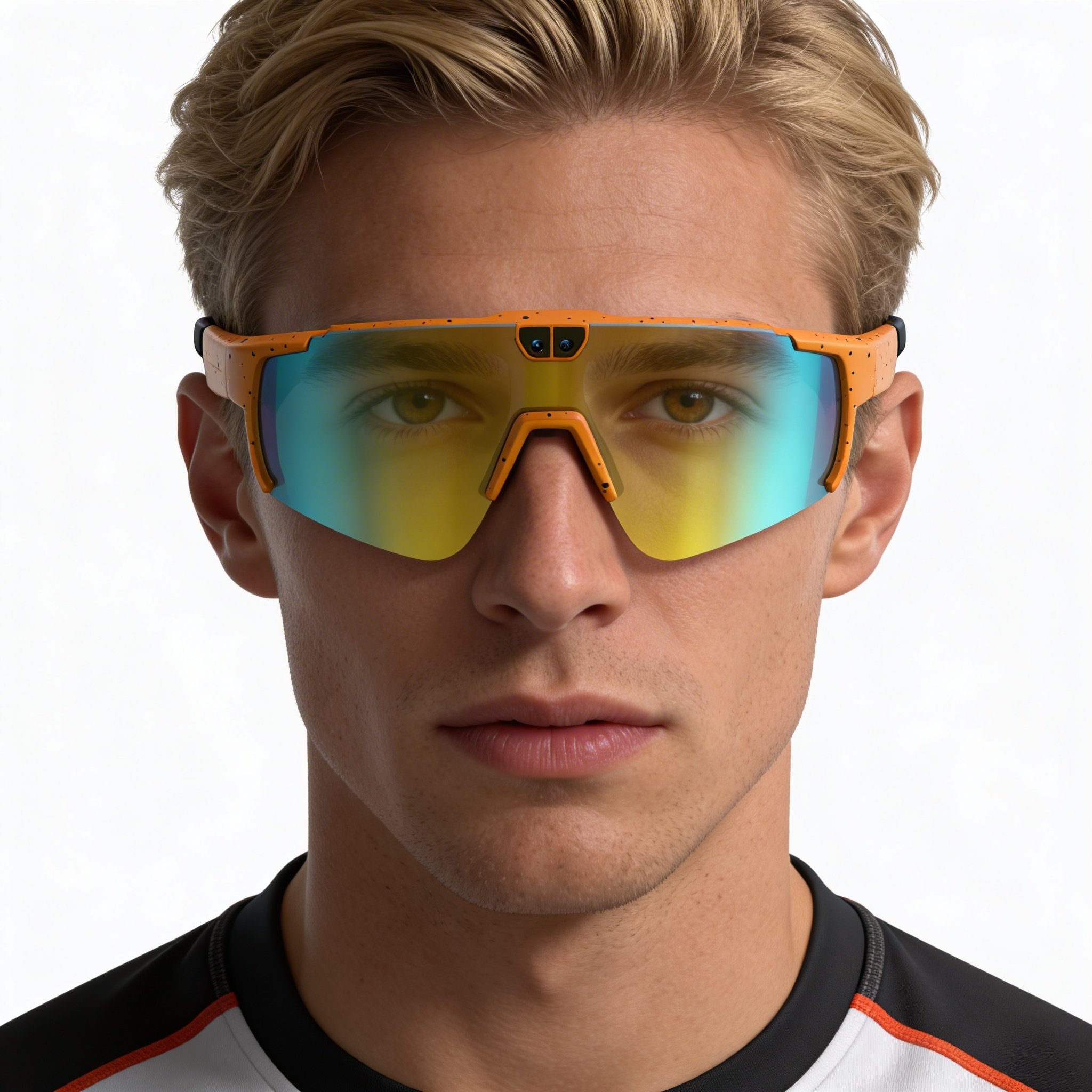 G11 Orange TR90 Smart AI Sunglasses #BS0705-0006