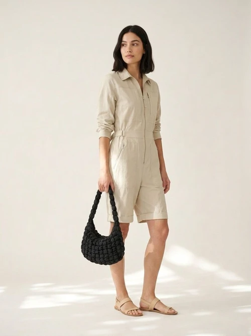 Puffy Quilted Cloud Shoulder Bag - Soft & Stylish Tote