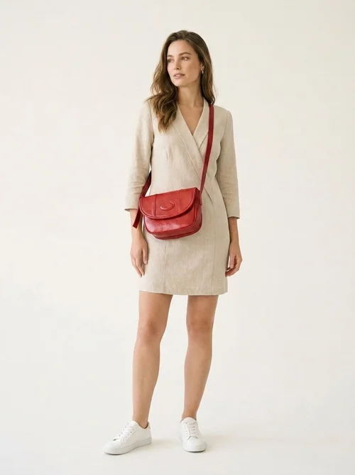 Vintage Mini Flap Crossbody Bag