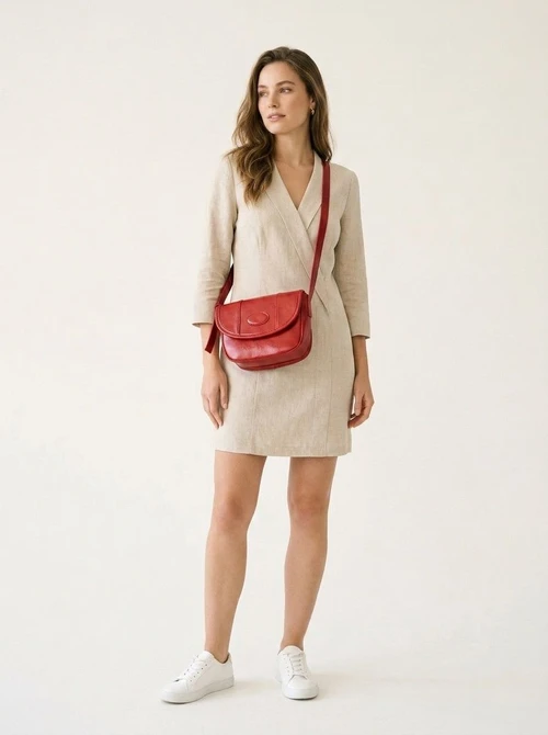 Vintage Mini Flap Crossbody Bag