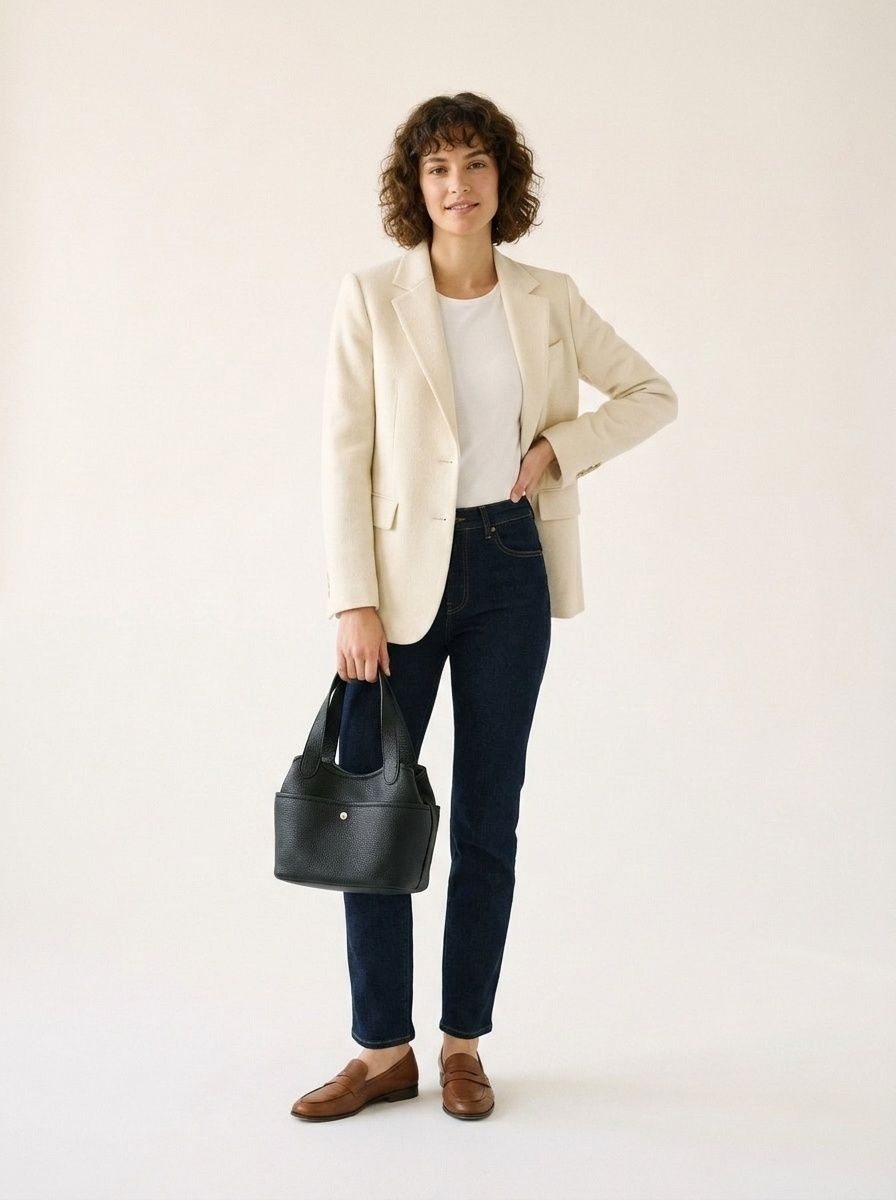 Chic Pebbled Faux Leather Mini Tote Bag with Strap