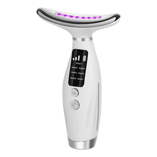7-in-1 LED-nek- en gezichtsmassageapparaat - Anti-verouderingsapparaat