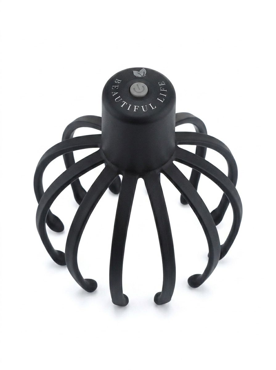 Electric Head Massager - 12 3D Arms for Deep Relaxation