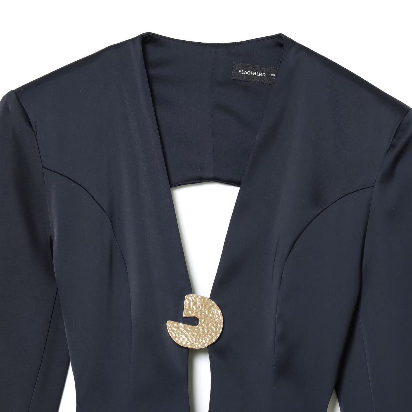 Mini Dress Balloon Style Chic European Women's KUN-00136