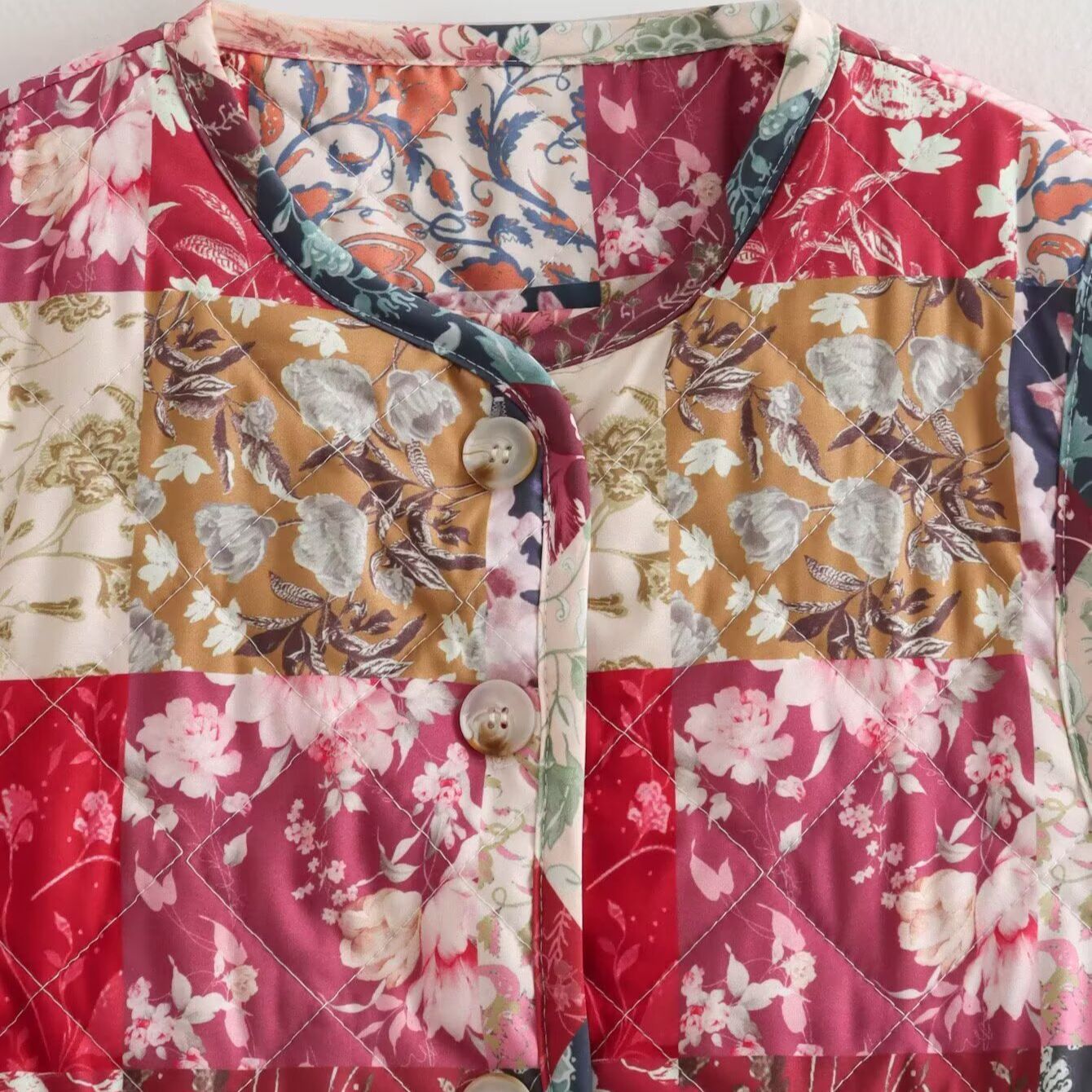 Chaleco estampado - Moda europea elegante KUN-00021