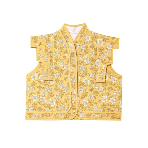 Trendy mouwloze top met print voor dames KUN-00002