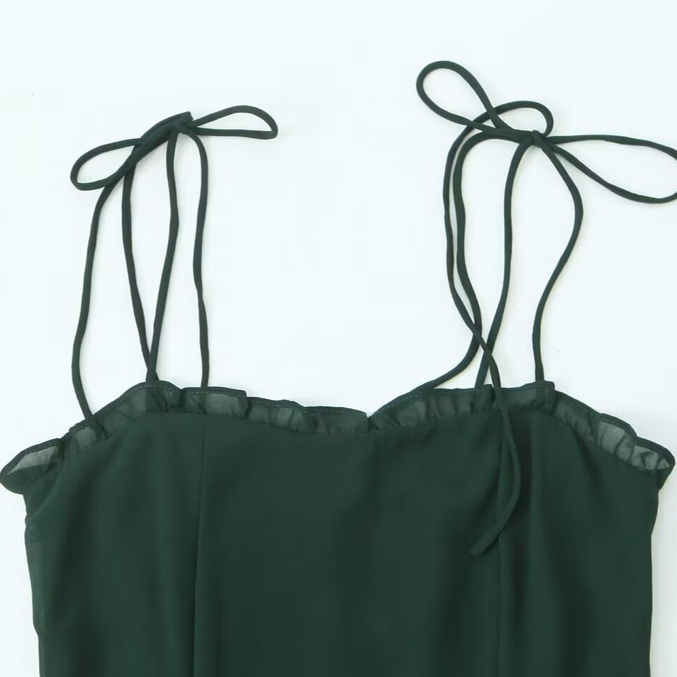 Robe moulante à bretelles - Coupe élégante rétro et ajustée KUN-00011