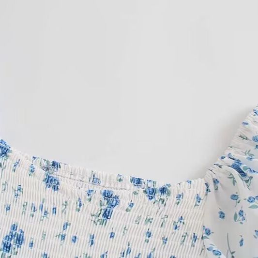 Print Maxi Dress Elegant Casual Versatile KUN-00010