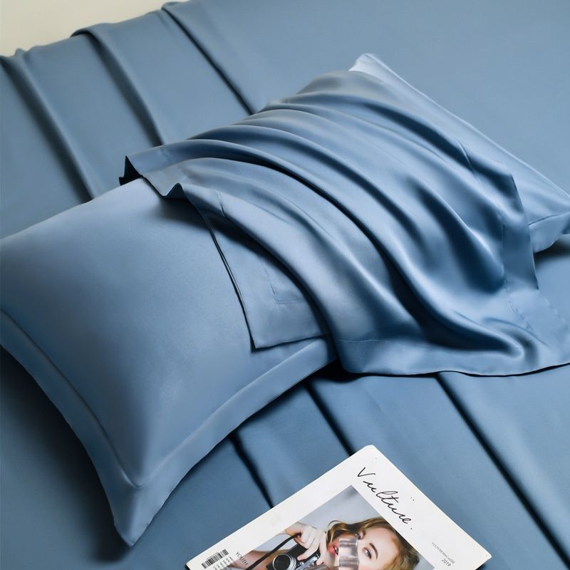 100S Tencel 2-Piece Set Pillowcase Pastel Color - Breathable & Hypoallergenic