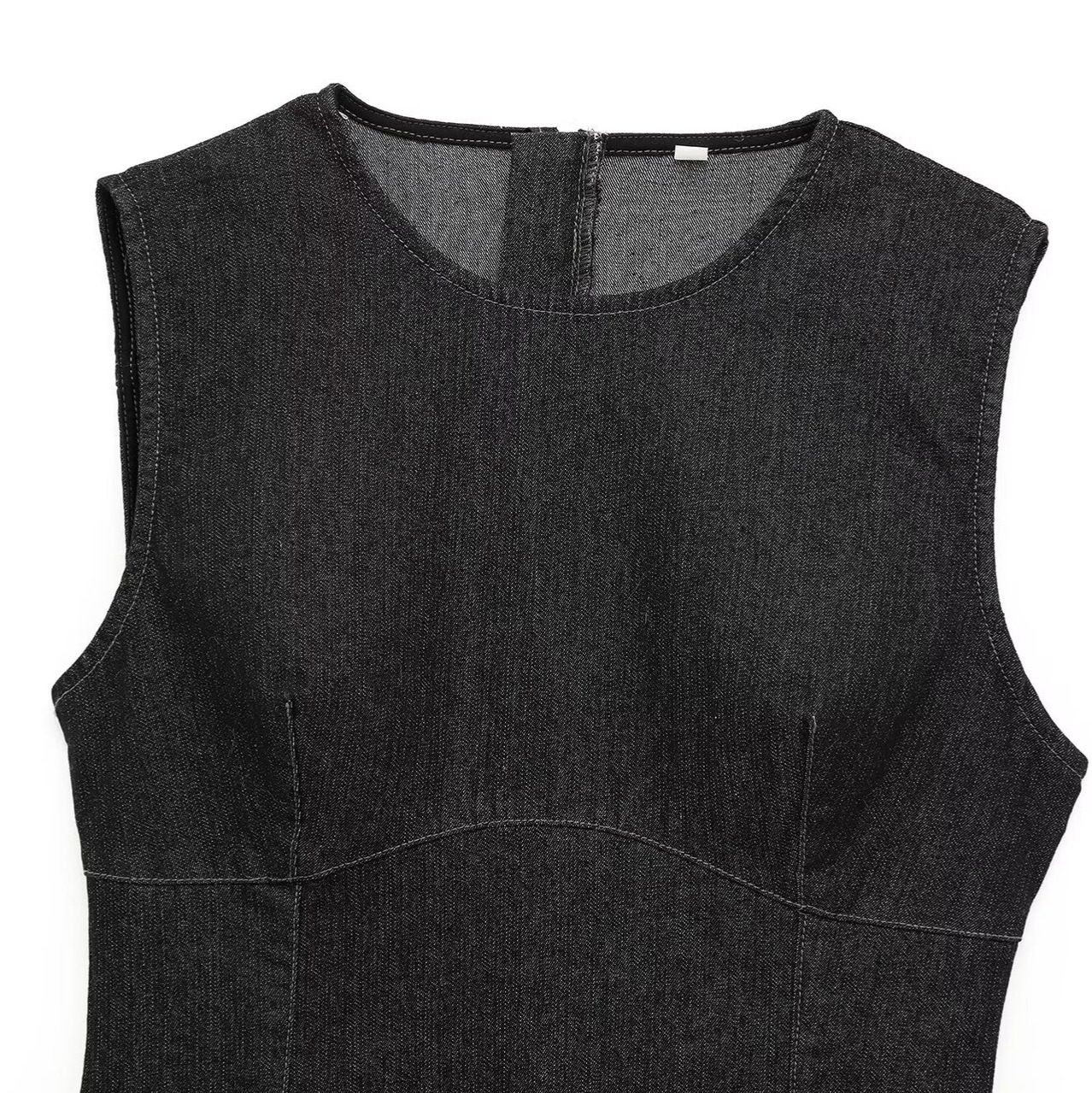 Denim Mini Dress - Trendy & Versatile KUN-00131