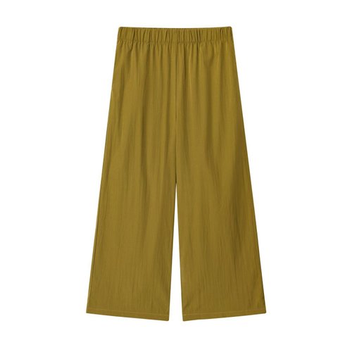 Popeline-Hemd und Bundfaltenhose im europäischen Stil KUN-00058