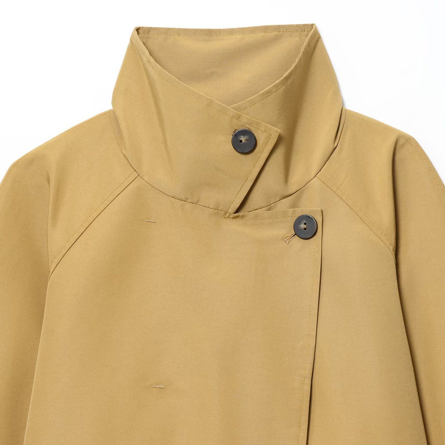 Women's Trench Coat - Stylish, Casual, Short Windbreaker KUN-00079