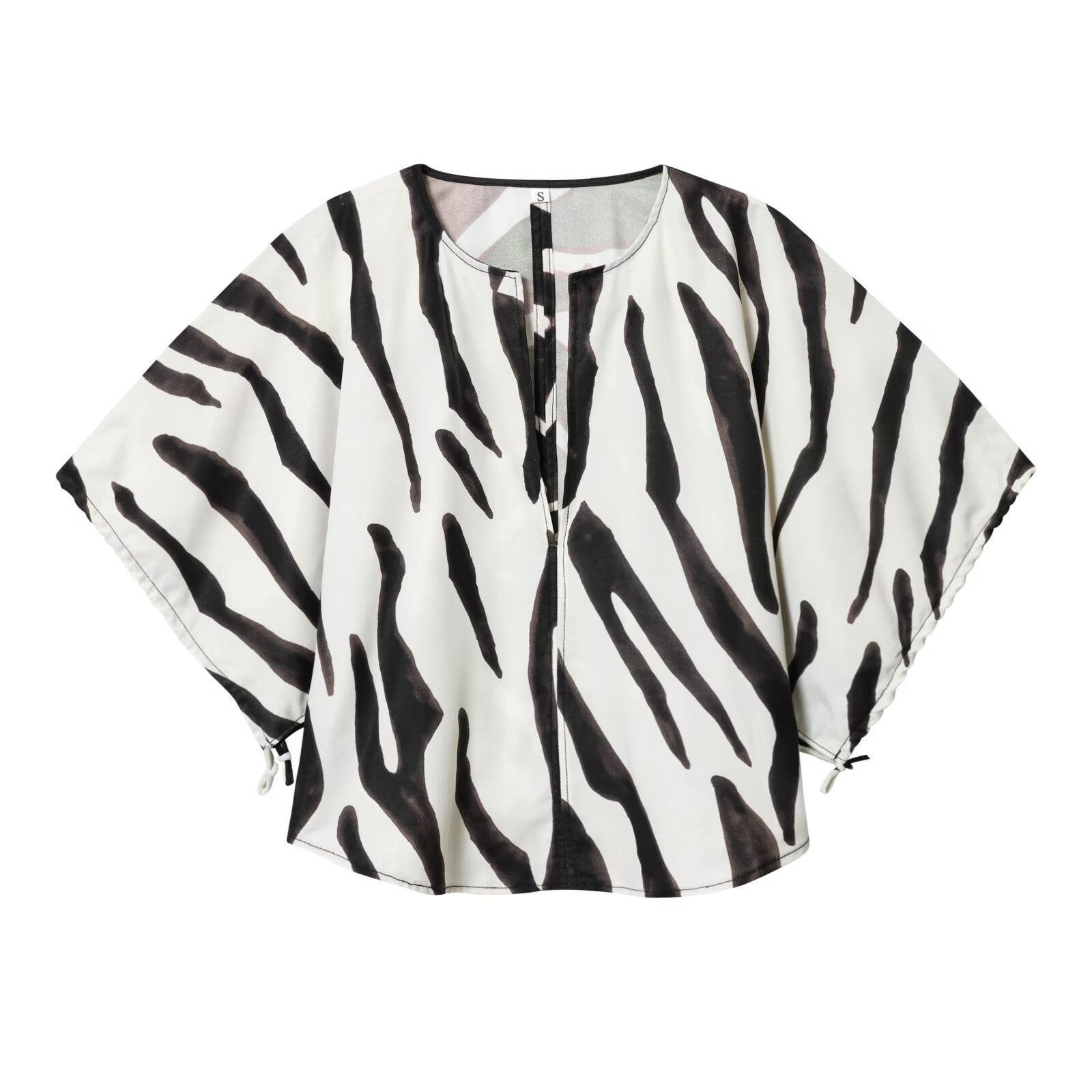Animal Print Top - Stylish European Style Blouse KUN-00014