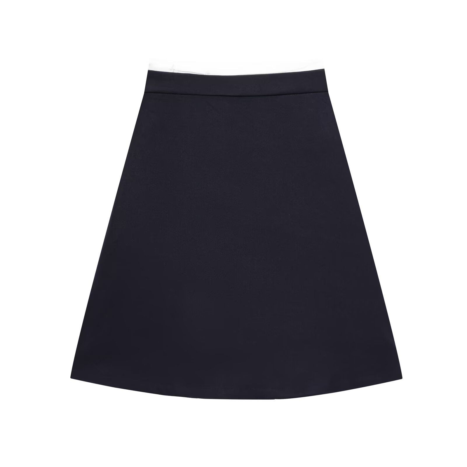 Women's Double Layer Waist Midi Skirt - Stylish & Versatile KUN-00008