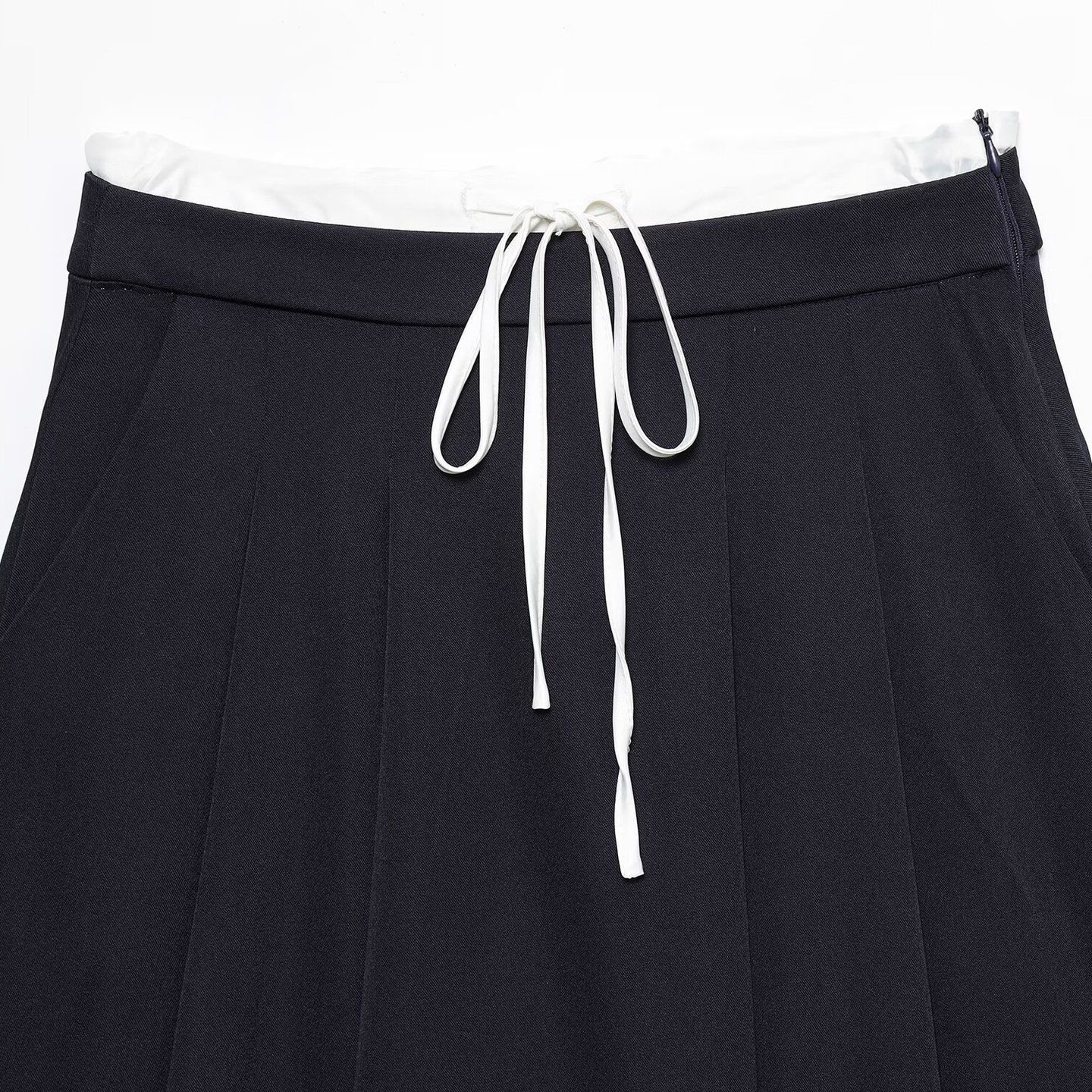 Women's Double Layer Waist Midi Skirt - Stylish & Versatile KUN-00008