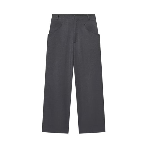 Wool Blend Pocket Pants - Limited Edition Fashion KUN-00031