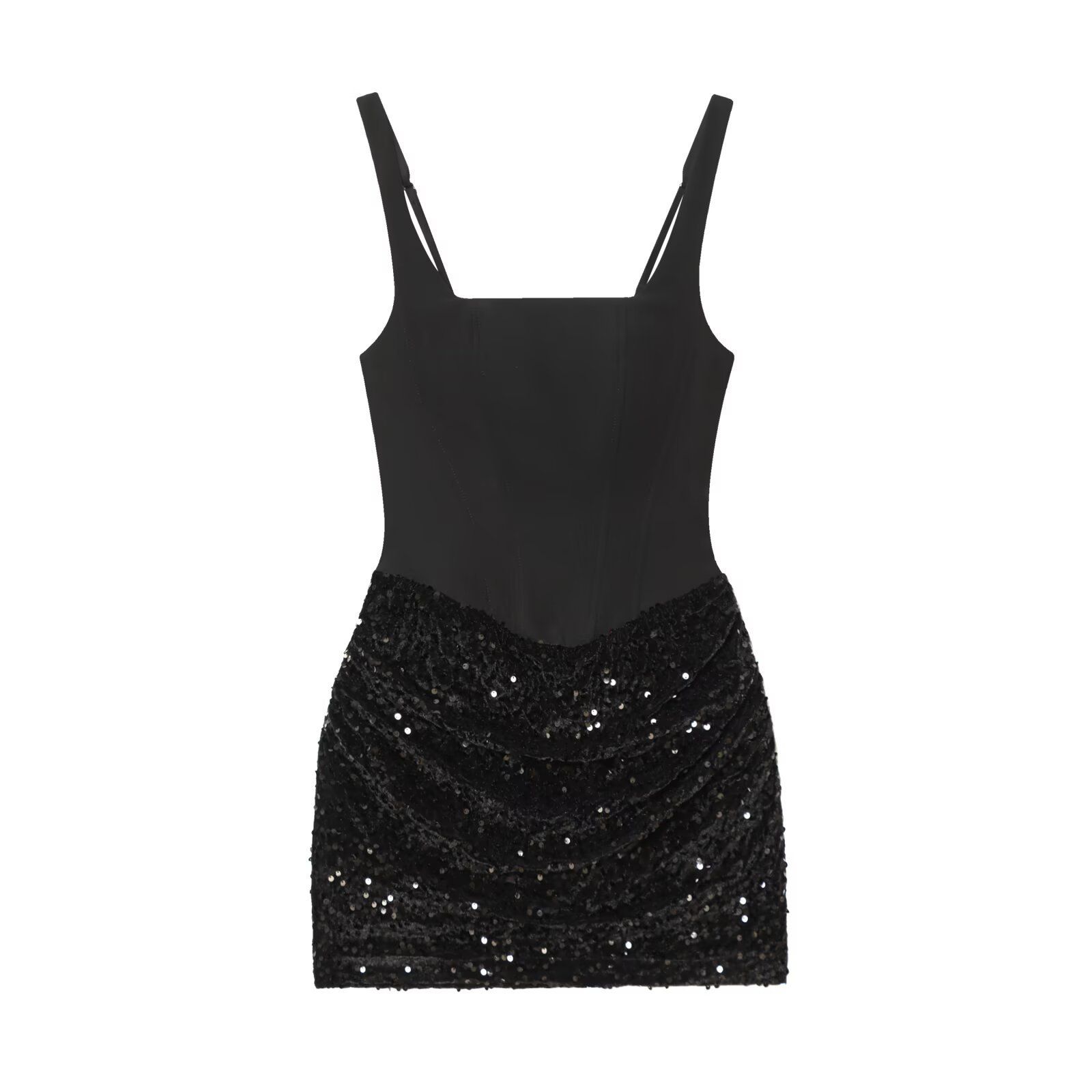 Sequin Bodycon Cami Dress - European Style KUN-00024