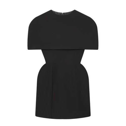 Sleeveless Bodycon Midi Dress Shawl Neck KUN-00101