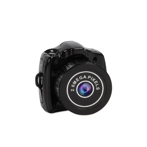 Y2000 Mini HD Camera Portable Micro Camcorder, 2.0 Megapixel 640x480P Video Recorder for Home Security