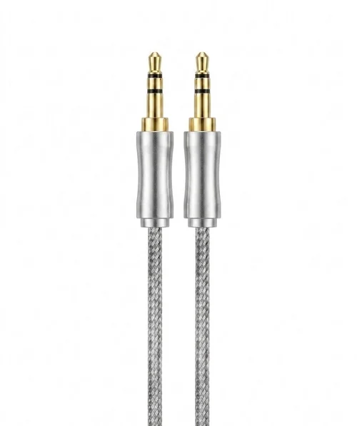 Durable TPE Premium Braided 3.5mm AUX Audio Cable, Tangle-Free Auxiliary Cord
