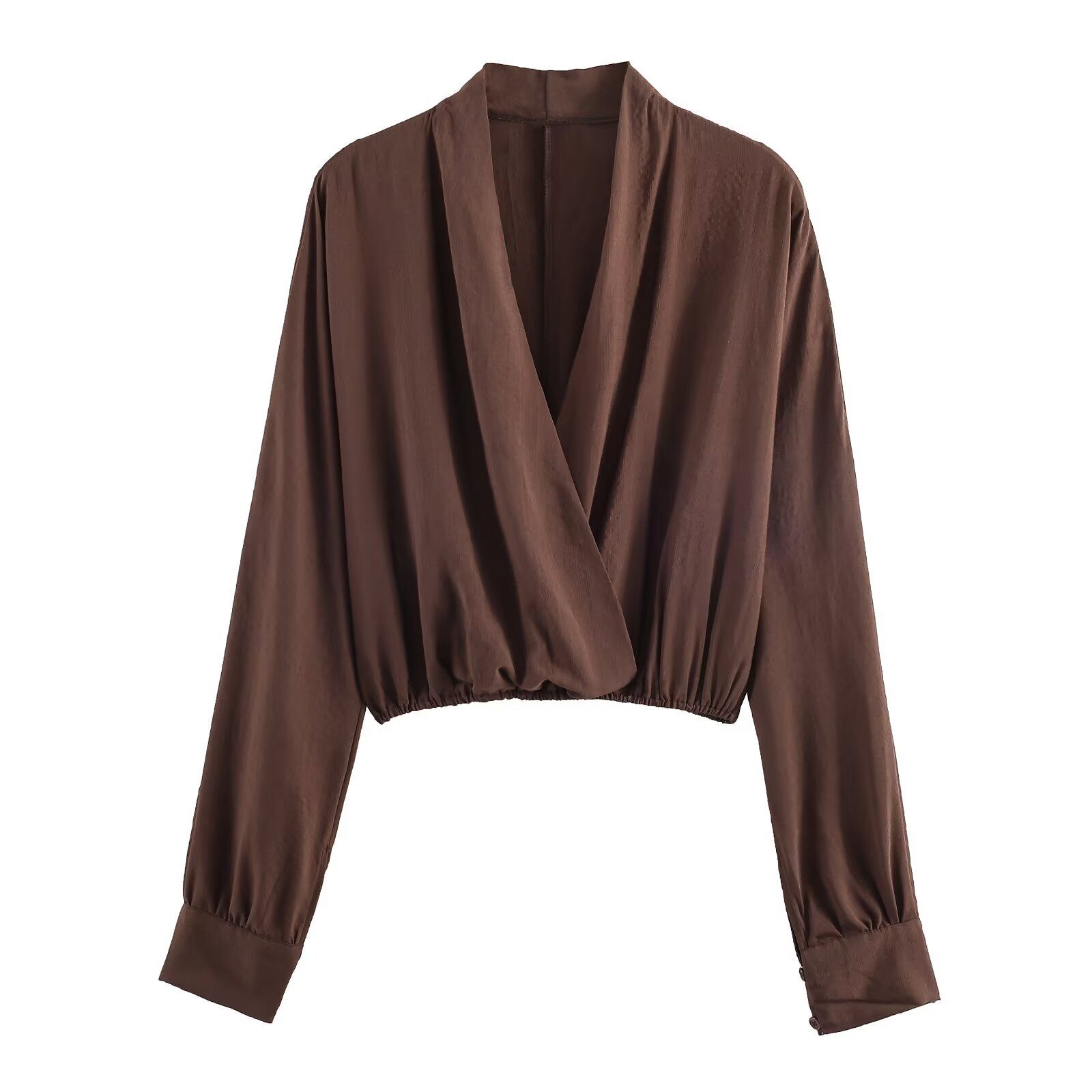 Linen Women's Outfit: Trendy Wide Leg Pants & Shirt Set KUN-00010