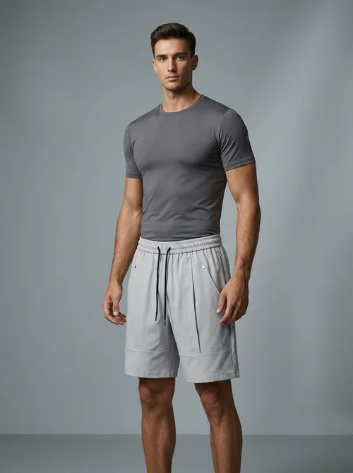 Pantaloncini urbani da uomo ad asciugatura rapida