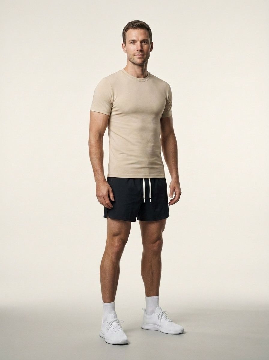 Pantaloncini sportivi da uomo ad asciugatura rapida - Traspiranti per palestra e corsa