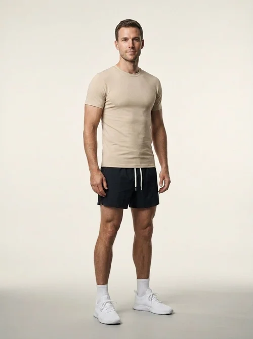 Pantaloncini sportivi da uomo ad asciugatura rapida - Traspiranti per palestra e corsa