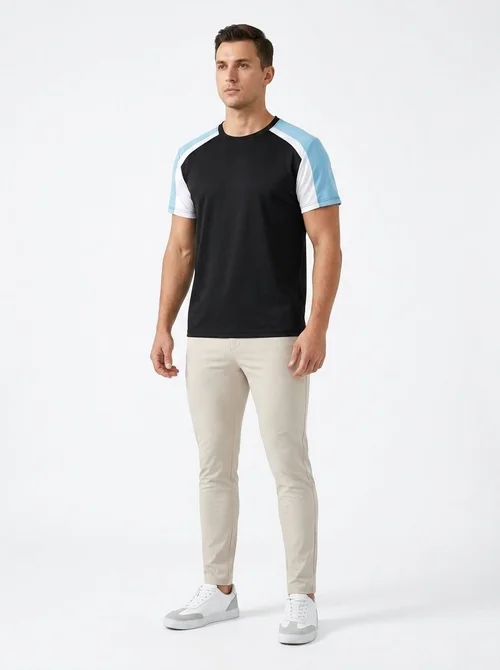 T-shirt sportiva da uomo ad asciugatura rapida | Maglietta sportiva traspirante