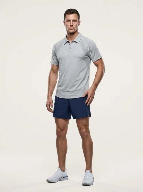 Polo da uomo ad asciugatura rapida e performante - Abbigliamento sportivo traspirante
