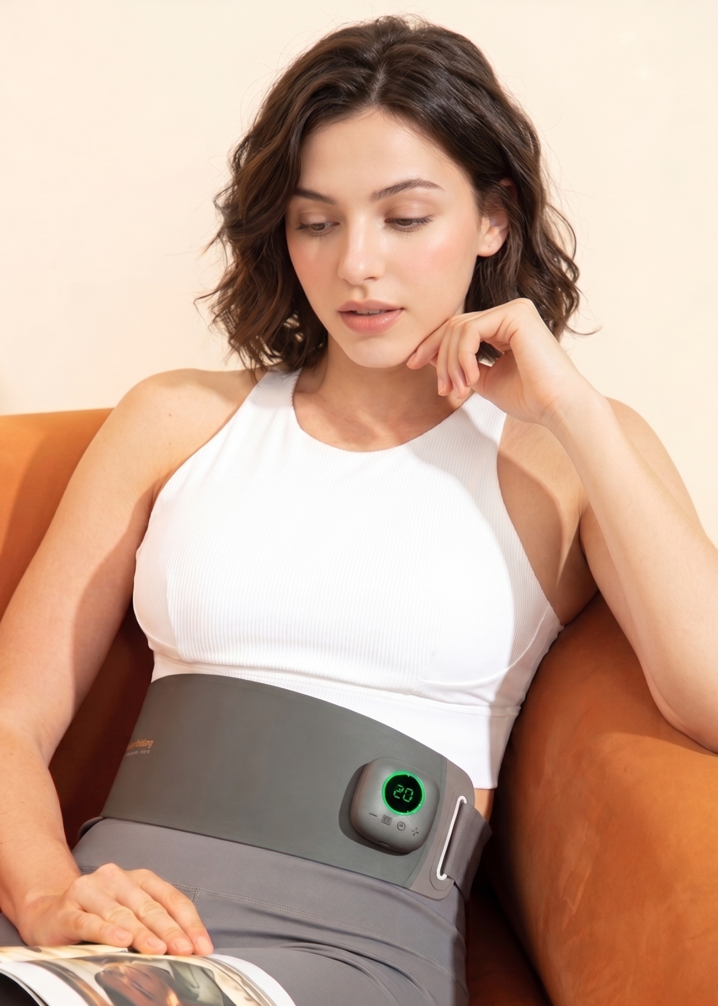 EMS Heating & Massage Belt - Pain Relief & Fitness