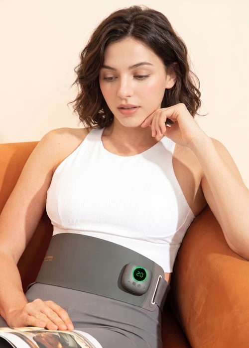 EMS Verwarmings- en Massagegordel - Pijnverlichting & Fitness