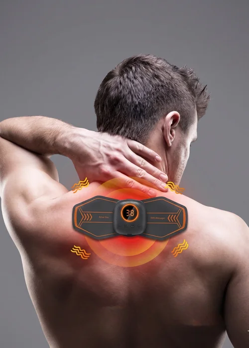 EMS-Nackenmassagepflaster mit Wärmetherapie
