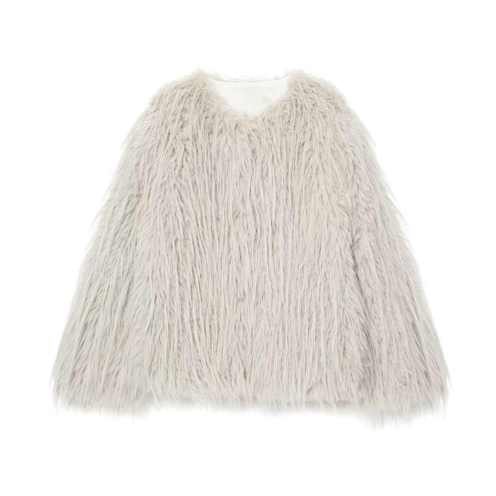 Faux Fur Coat Women's Fashion Outerwear KUN-00052