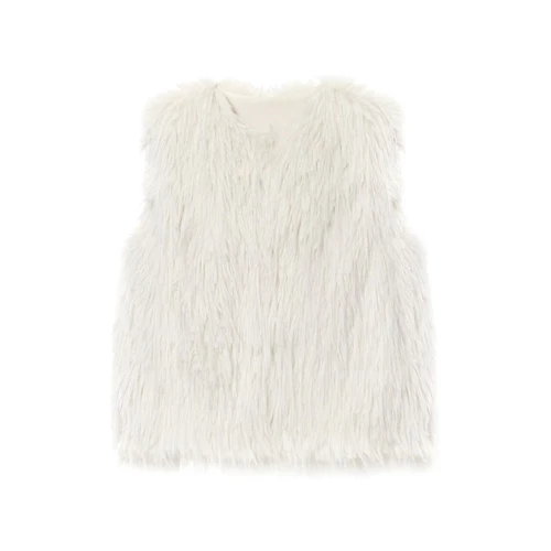 Chaleco de piel sintética - Elegante estilo europeo americano KUN-00126