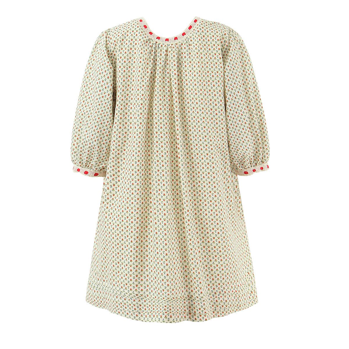 Women's French Style Red Ribbon Midi Dress KUN-00145