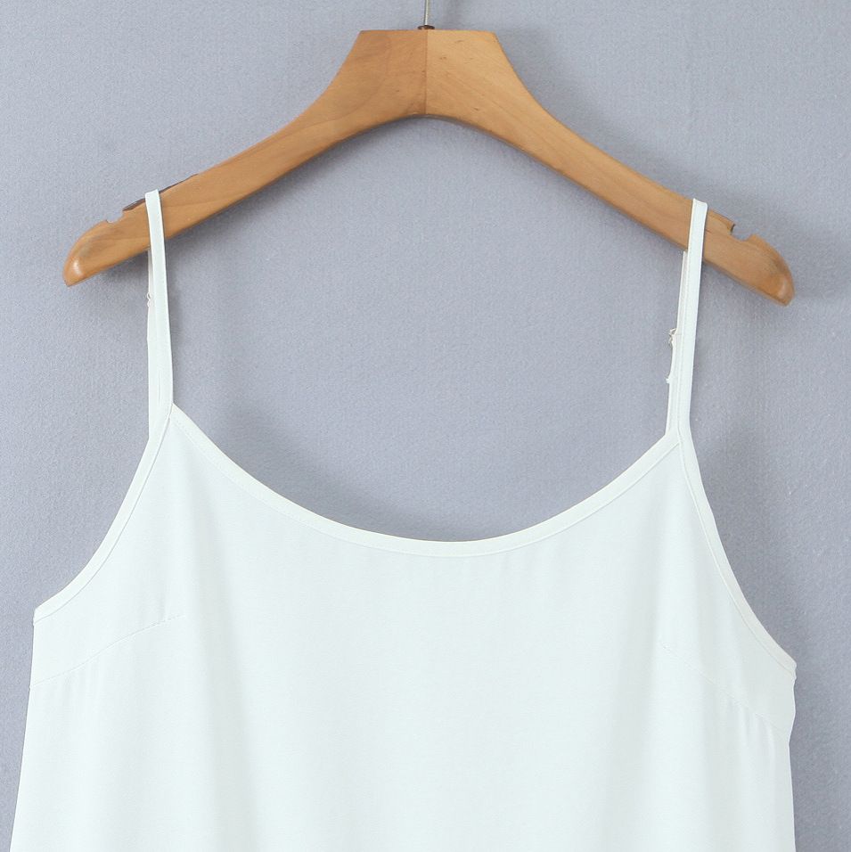 Robe-débardeur pour femme, ourlet asymétrique KUN-00144