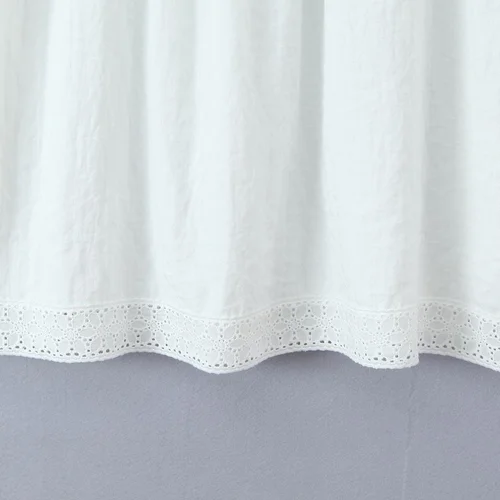 Lace Trim Slip Dress - Chic Old Money Style KUN-00135
