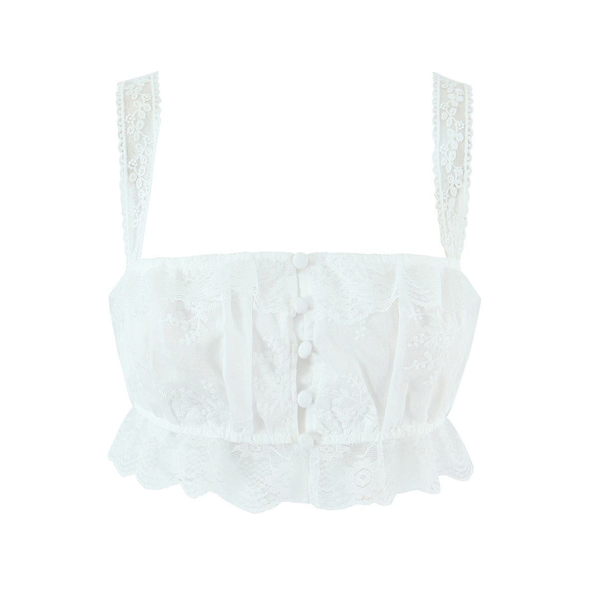 Lace Cami Set - Chic French Style KUN-00093